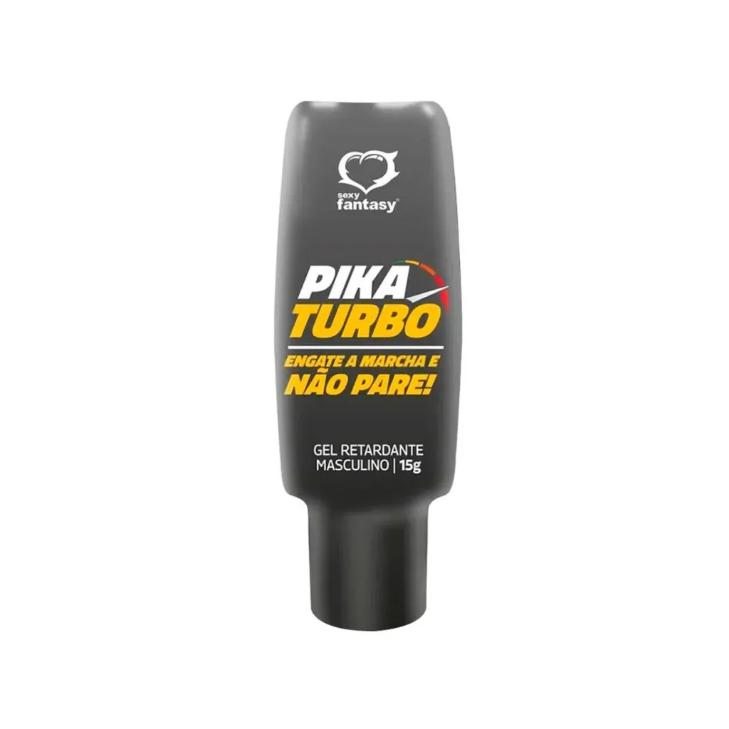 Pika Turbo Gel Retardante Masculino 15g Sexy Fantasy