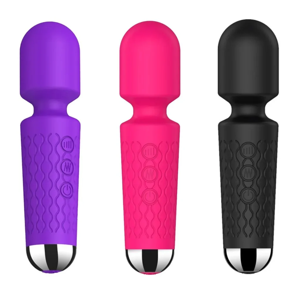 Mini Toy Vibrador Varinha Mágica com 20 Modos de Vibrações e 8 Níveis e Velocidade Vip Mix 63 avaliações