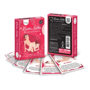 Baralho Kama Sutra 50 Cartas de Prazer com Posições Diversão ao Cubo