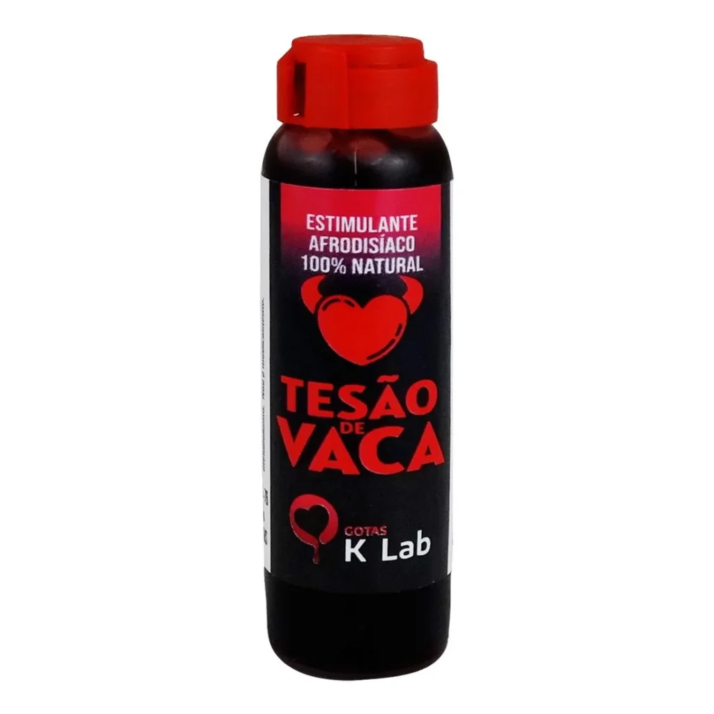 Tesão de Vaca Estimulante Afrodisíaco Natural 10ml K-Lab