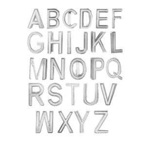 Letras Pratas Para personalização Yaffa Lingerie