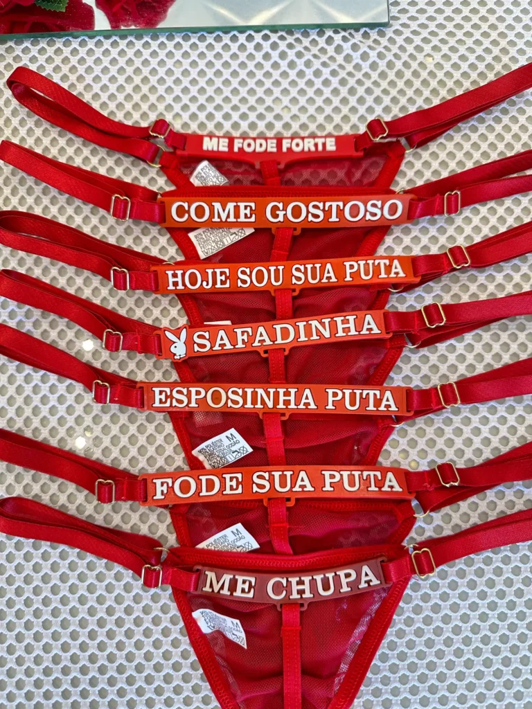 Calcinha Safada Neon Brilha no Escuro